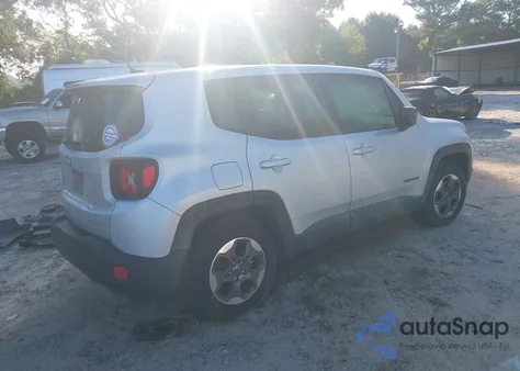 2016 Jeep Renegade Sport from USA, damaged, VIN ZACCJAAT3GPD12360
